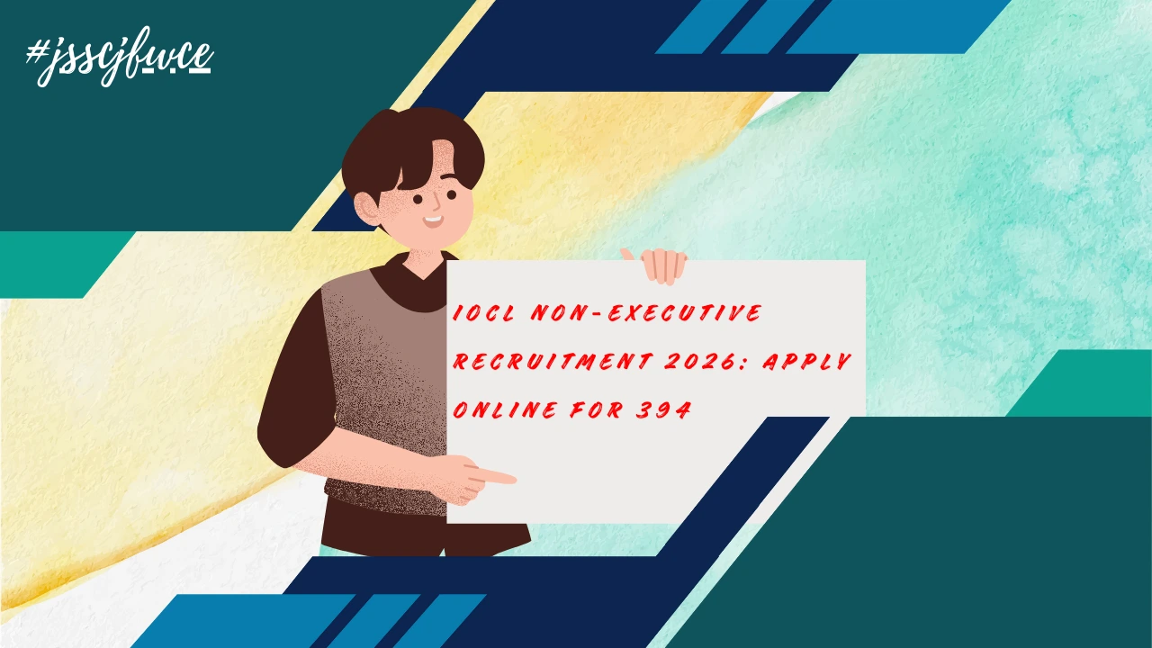 IOCL Non-Executive Recruitment 2026