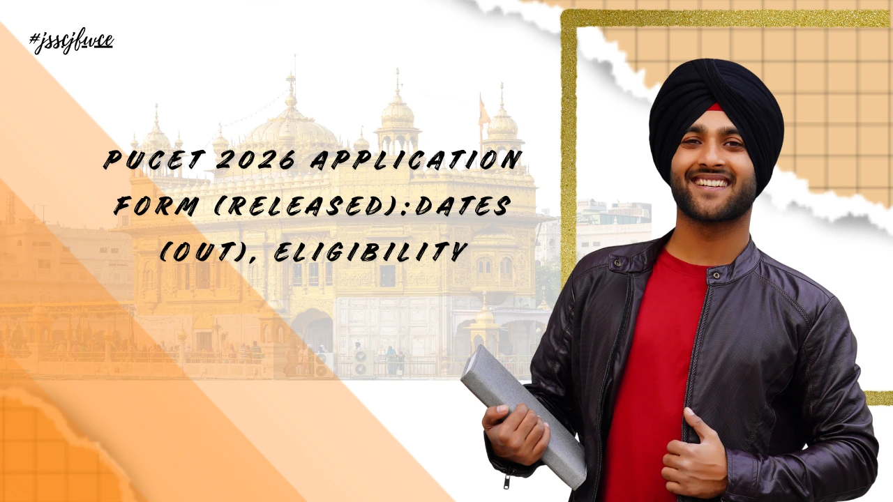 PUCET 2026 Application Form (Released)